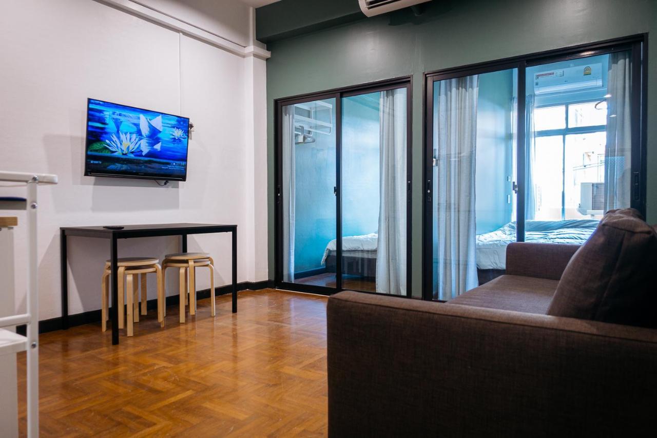 T3 Two Bedrooms Wifi Full Kitchen 1 Min To Bts Bangkok Esterno foto