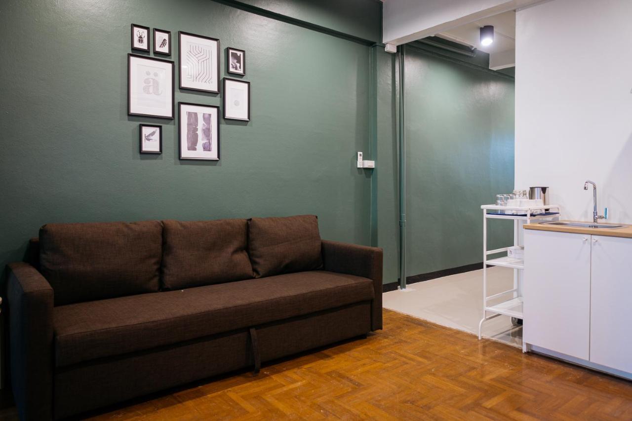 T3 Two Bedrooms Wifi Full Kitchen 1 Min To Bts Bangkok Esterno foto